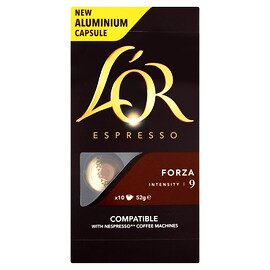  L'Or Forza Nespresso capsule compatibile
