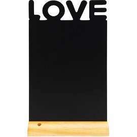 Securit Table Chalkboards - Silhouette Wood