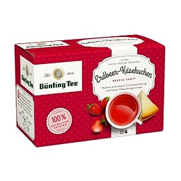  Căpșună și cheesecake Bünting Tee 20 buc. la plicuri  