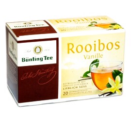 Bünting Tee Rooibos vanilie, 20buc. ceai la plicuri 